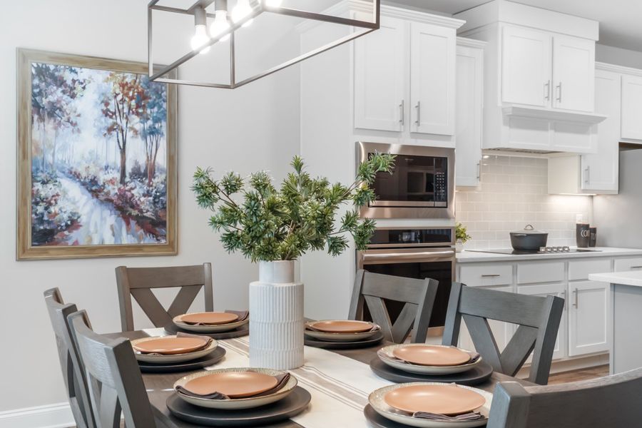 Furnished interior view inside a new home in Ridge Pointe, Athens (Image 11).