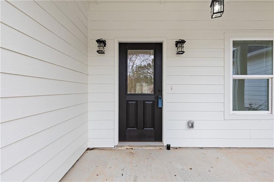 Exterior details and patio area of a home in , Lithonia (Image 3).