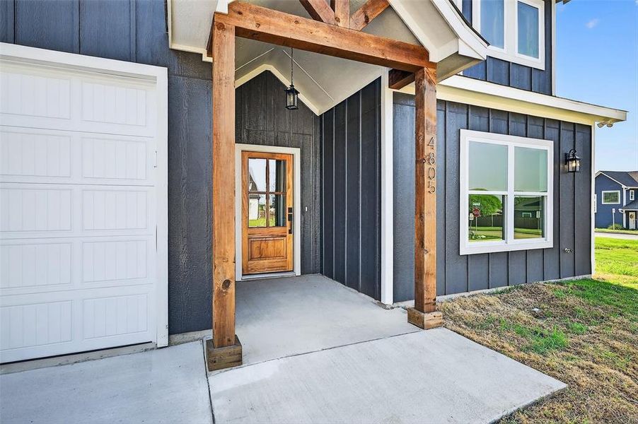 Front exterior of a new home in , Sherman, TX, highlighting curb appeal (Image 2).