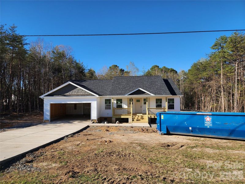 In-progress construction of a new home in , Conover, NC (Image 3).