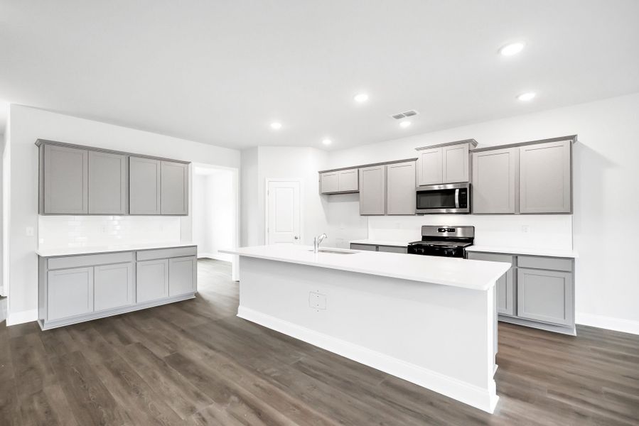 Furnished interior view inside a new home in Monroe Preserve, Chapin (Image 13).