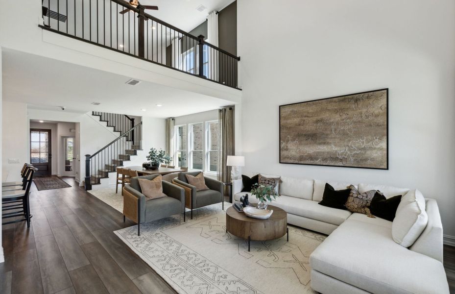 Furnished interior view inside a new home in Wellington, Fort Worth (Image 18).