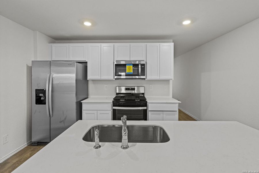 Furnished interior view inside a new home in Hickory Ridge, Elmendorf (Image 10).