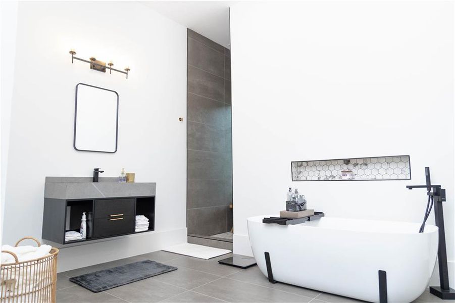 Furnished interior view inside a new home in , Stockbridge (Image 48).