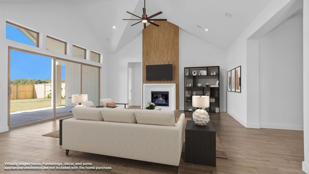 Furnished interior view inside a new home in Jordan Ranch, Fulshear (Image 5).
