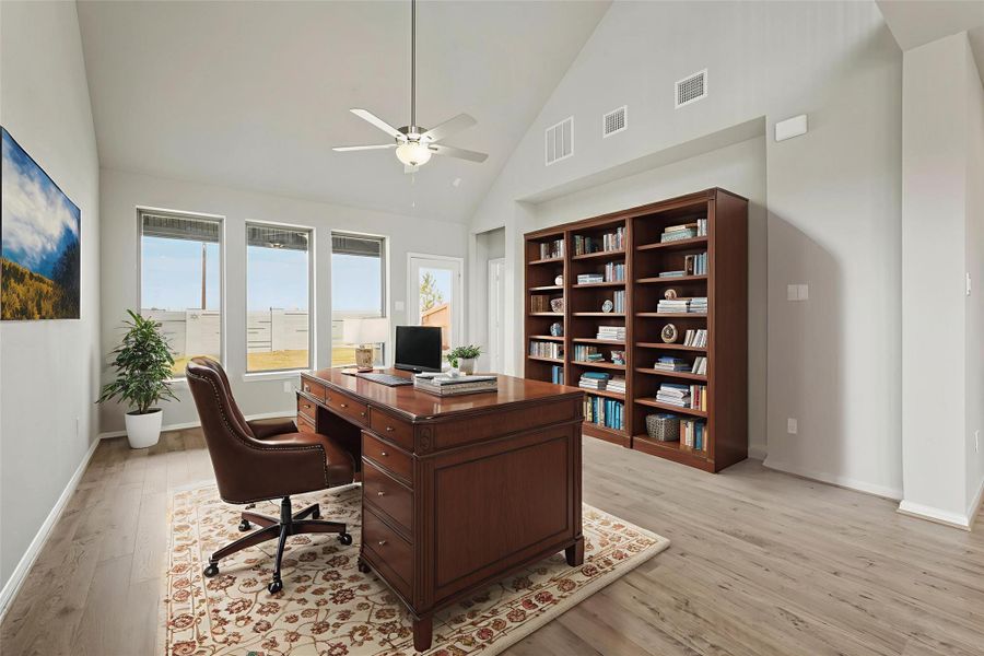 Furnished interior view inside a new home in Jubilee 40', Hockley (Image 13). Furnished interior view inside a new home in Jubilee 40', Hockley (Image 13).