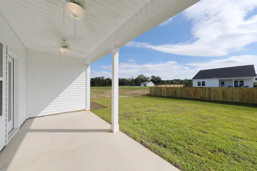 Exterior details and patio area of a home in Jordan Grove, Conway (Image 4).