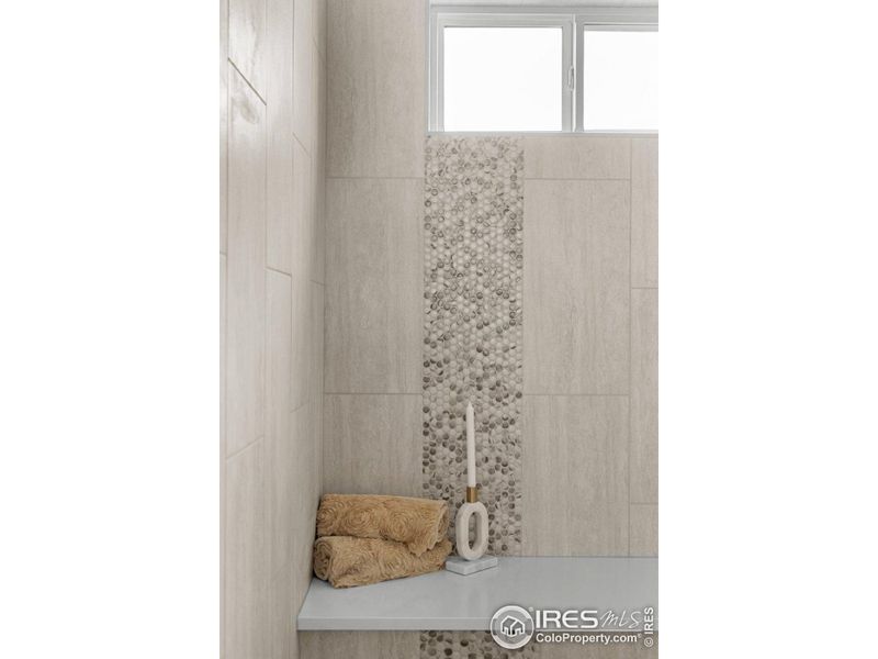 Oversized Showers or Tubs Available as Options