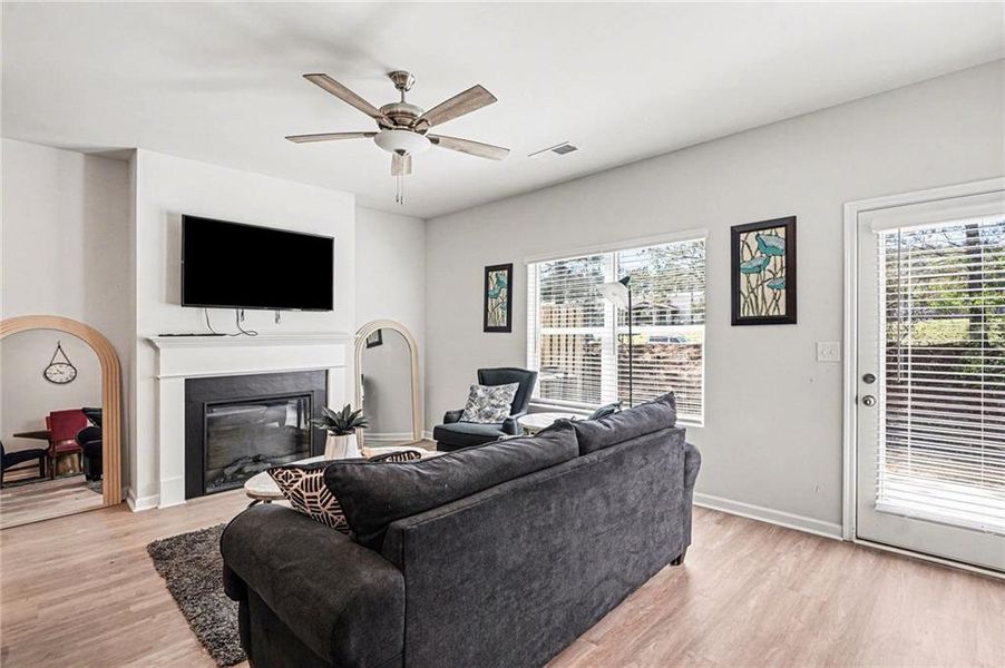 Furnished interior view inside a new home in , McDonough (Image 7).