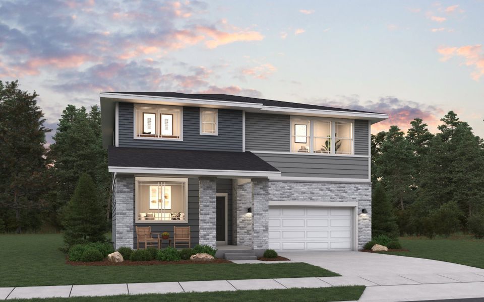 5br New Home in Bennett, CO.  - Slide 3
