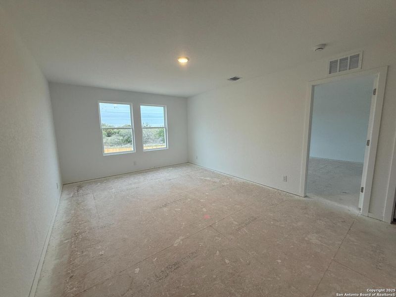 In-progress construction of a new home in Meadows at Hennersby Hollow 40's, San Antonio, TX (Image 29).