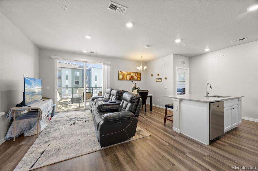 Furnished interior view inside a new home in , Parker (Image 25).