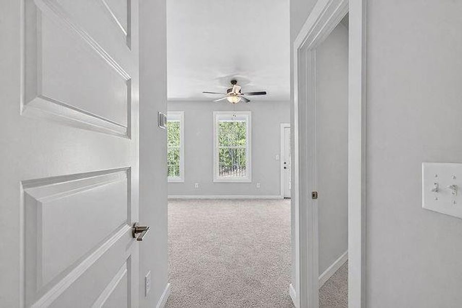 Spacious, unfurnished interior of a new home in The Park at Gainesville Township, Gainesville (Image 16). Spacious, unfurnished interior of a new home in The Park at Gainesville Township, Gainesville (Image 16).