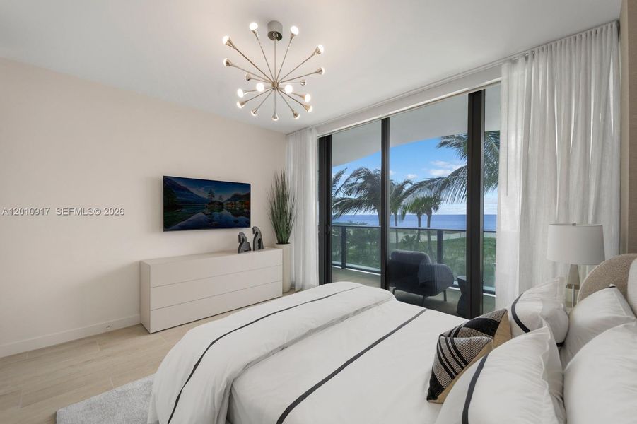 Furnished interior view inside a new home in Casamar, Pompano Beach (Image 45).