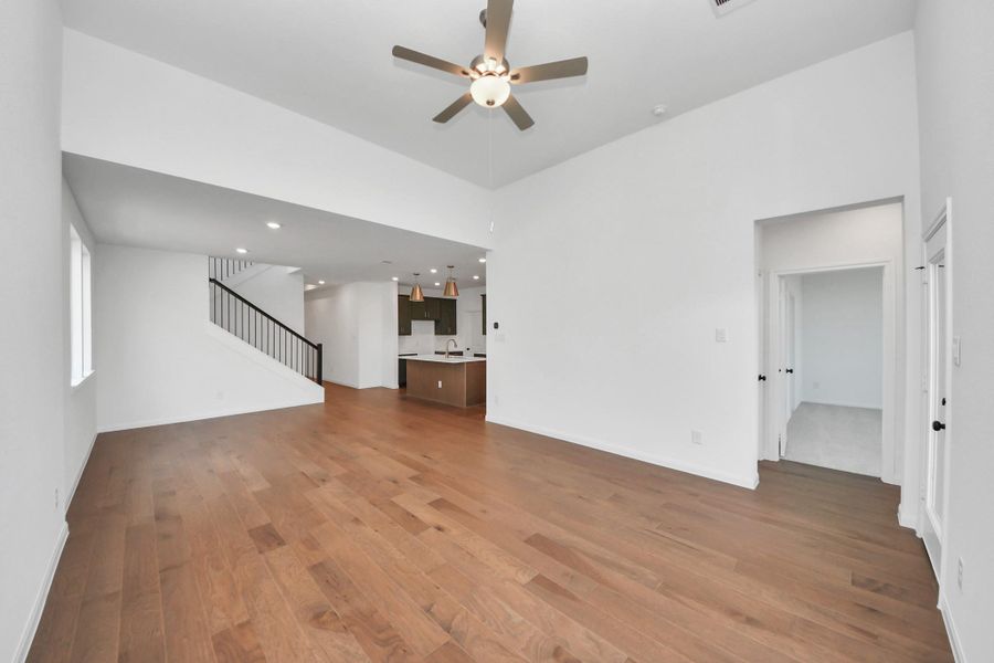 Spacious, unfurnished interior of a new home in 45' Traditional Homes at Elyson, Katy (Image 23).