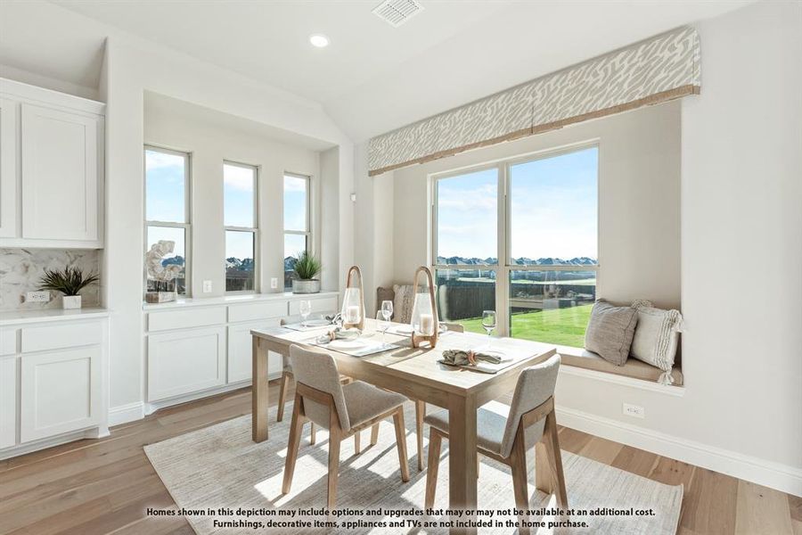 Furnished interior view inside a new home in Painted Tree, McKinney (Image 7).