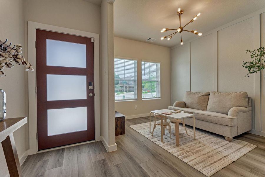 Furnished interior view inside a new home in , Montgomery (Image 6).