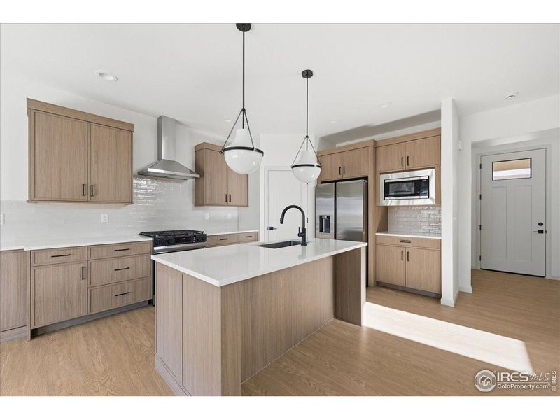 Furnished interior view inside a new home in , Windsor (Image 9).