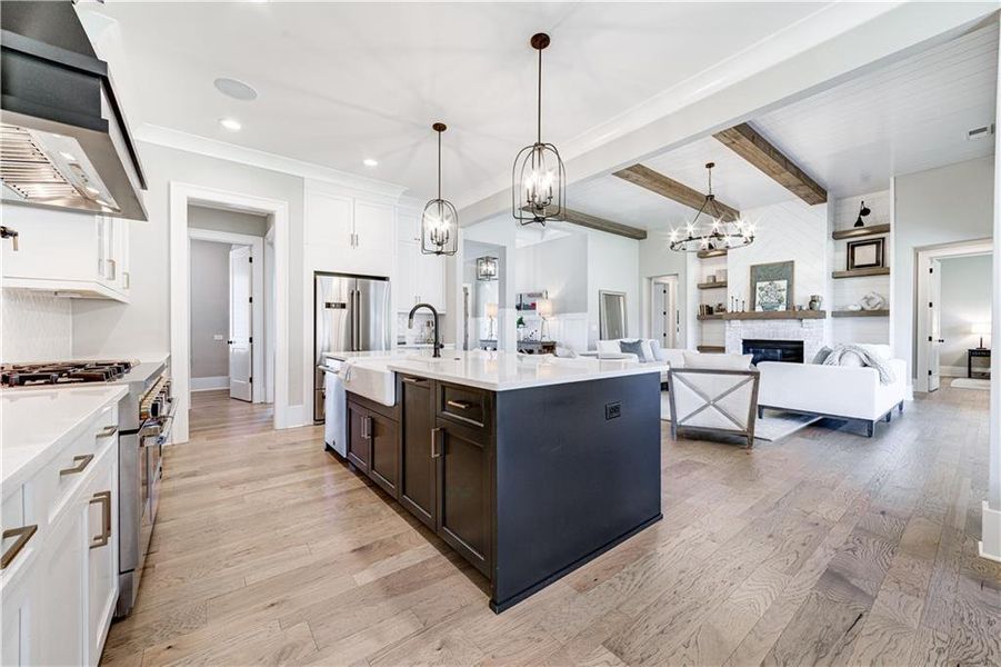 Furnished interior view inside a new home in , Canton (Image 12). Furnished interior view inside a new home in , Canton (Image 12).