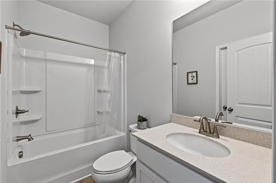 Furnished interior view inside a new home in Twin Shoals, Atlanta (Image 29). Furnished interior view inside a new home in Twin Shoals, Atlanta (Image 29).