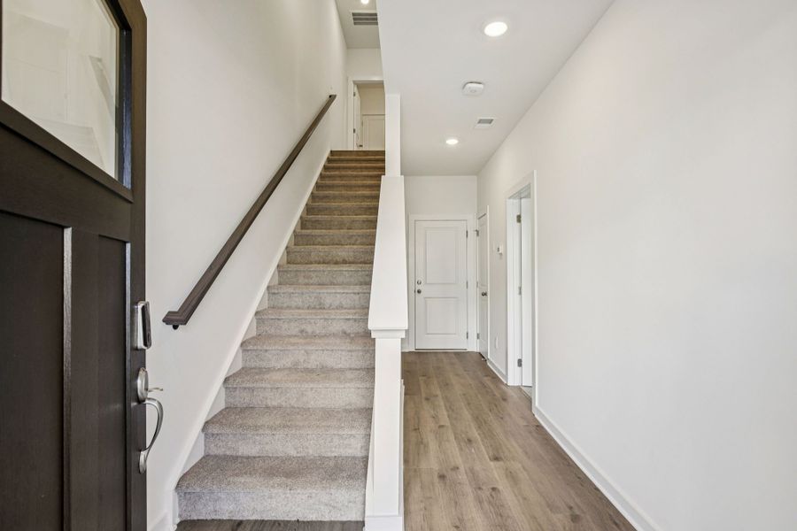 Spacious, unfurnished interior of a new home in Greystone - Highland Townhomes, Smyrna (Image 12).