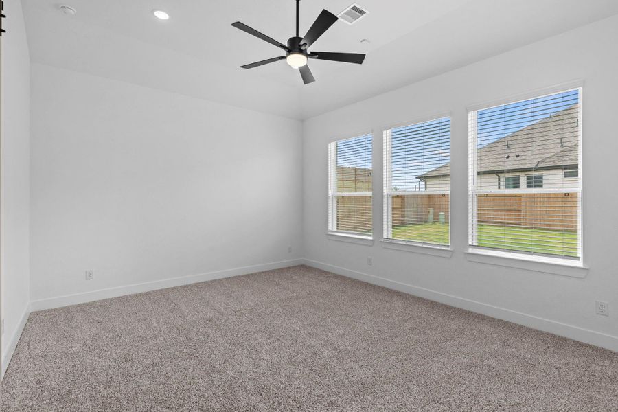 Spacious, unfurnished interior of a new home in Elyson 60's, Katy (Image 22). Spacious, unfurnished interior of a new home in Elyson 60's, Katy (Image 22).