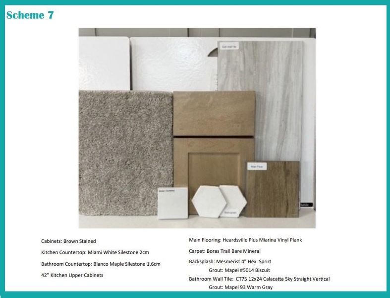 Sample of building materials used in homes in Azalea, Pattison (Image 14). Sample of building materials used in homes in Azalea, Pattison (Image 14).