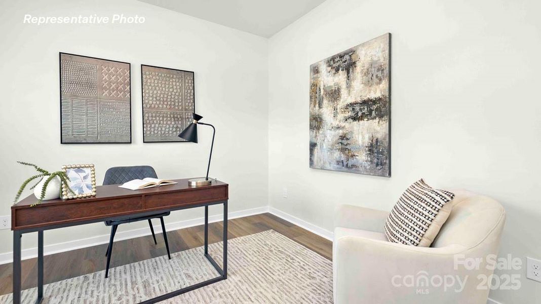 Furnished interior view inside a new home in Villages of Maiden, Maiden (Image 3).