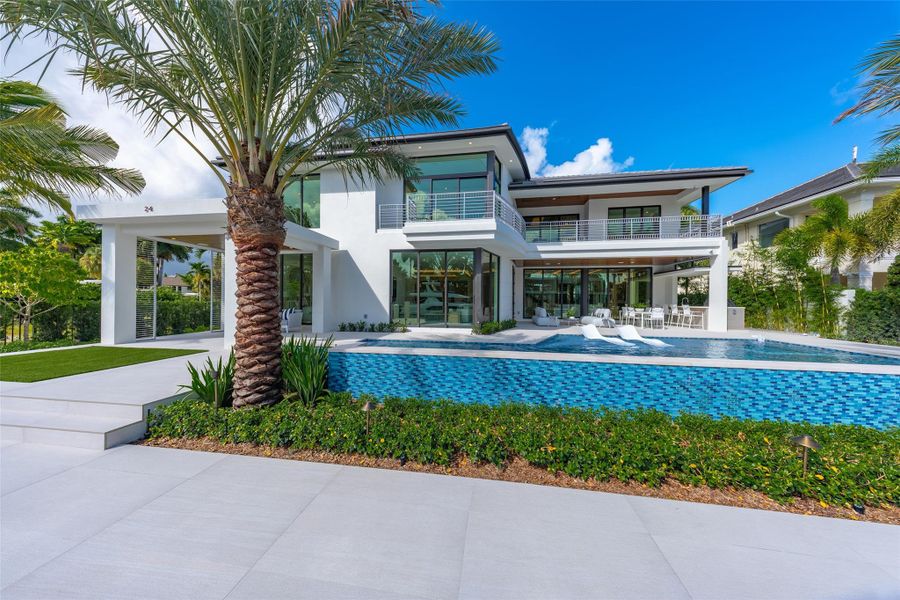 Front exterior of a new home in , Fort Lauderdale, FL, highlighting curb appeal (Image 24).