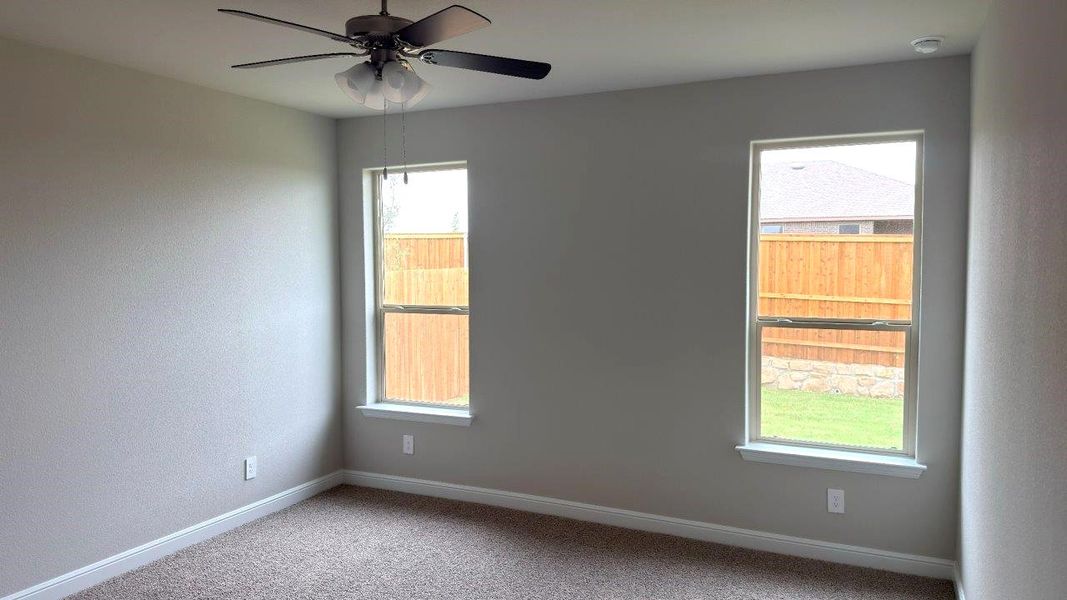 Spacious, unfurnished interior of a new home in Bluestem, Rhome (Image 21). Spacious, unfurnished interior of a new home in Bluestem, Rhome (Image 21).