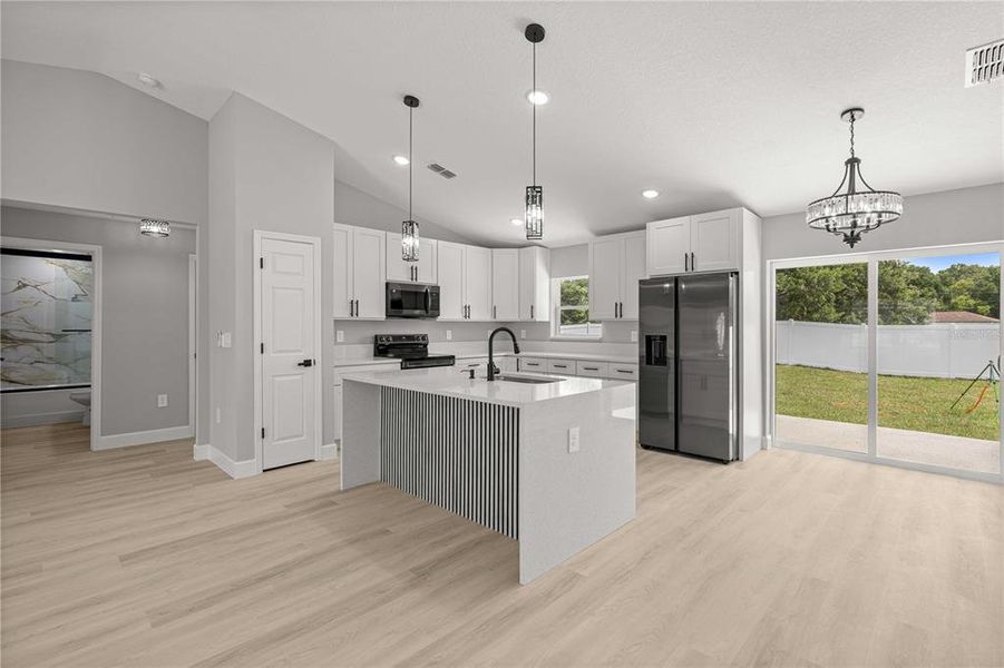 Furnished interior view inside a new home in , Ocala (Image 9).