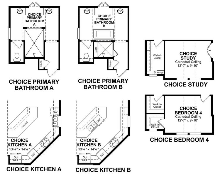 2D floor plan layout for the Biltmore by Beazer Homes in COLTON: Prestige Collection, Todd Mission, TX (Image 4). 2D floor plan layout for the Biltmore by Beazer Homes in COLTON: Prestige Collection, Todd Mission, TX (Image 4).
