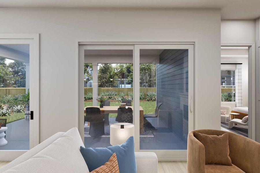 The Silverarrow - Optional Sliding Glass Door