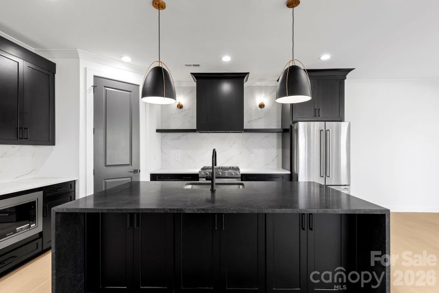 Furnished interior view inside a new home in , Charlotte (Image 11).