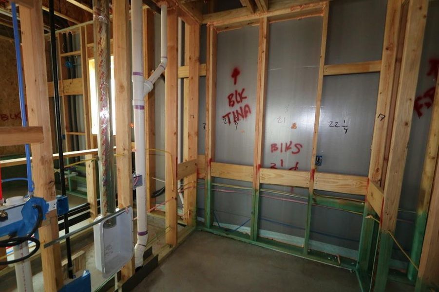 Furnished interior view inside a new home in The Highlands 40', Porter (Image 3). Furnished interior view inside a new home in The Highlands 40', Porter (Image 3).