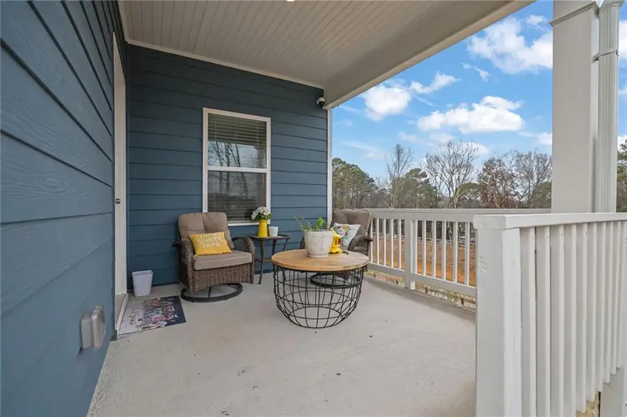 Exterior details and patio area of a home in , Cartersville (Image 4).