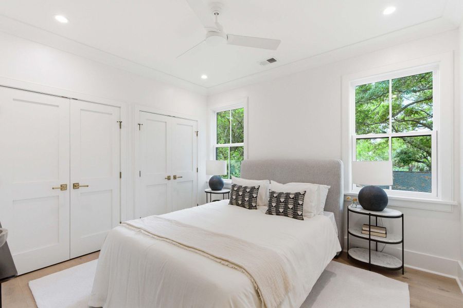 Furnished interior view inside a new home in , Mount Pleasant (Image 38).