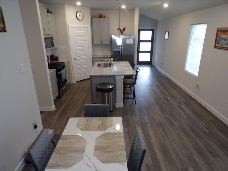 Furnished interior view inside a new home in Mavera, Conroe (Image 11).