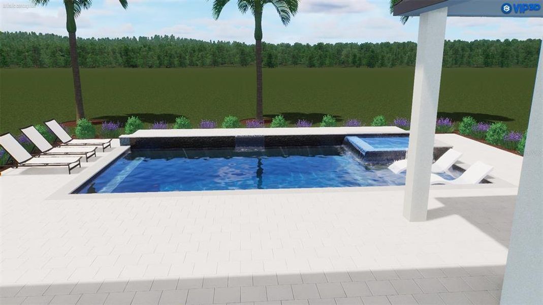 Exterior details and patio area of a home in , Palm Coast (Image 4).