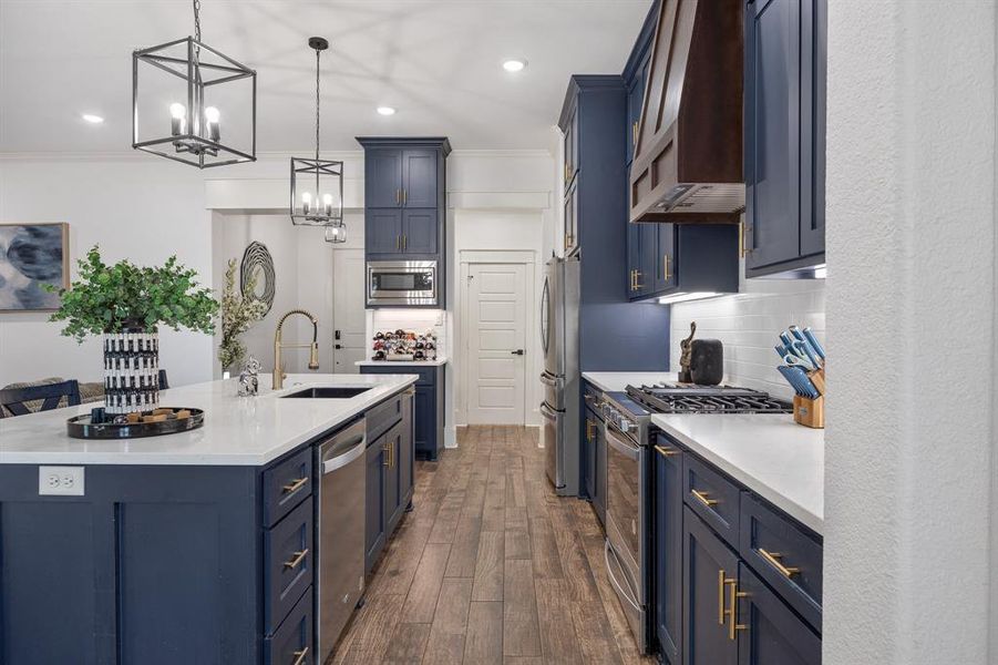 Furnished interior view inside a new home in , Tyler (Image 24).