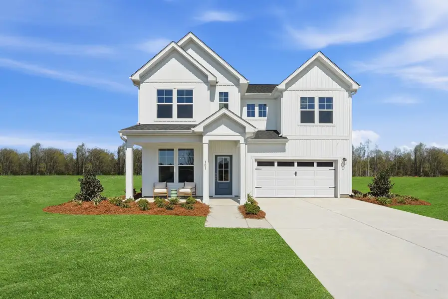 Representative exterior photo of a completed home built from the The Indigo by Stanley Martin Homes in Chapin Place, Chapin, SC (Image 25).