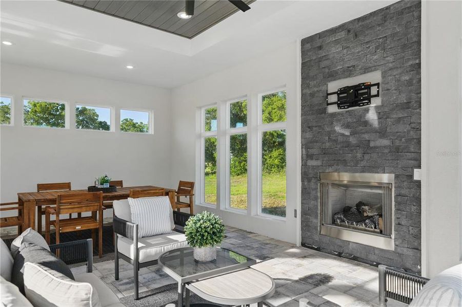 Furnished interior view inside a new home in , Archer (Image 44).