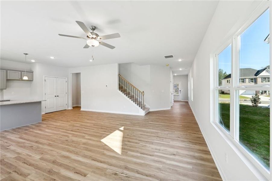 Spacious, unfurnished interior of a new home in Neely Farm, Covington (Image 31). Spacious, unfurnished interior of a new home in Neely Farm, Covington (Image 31).