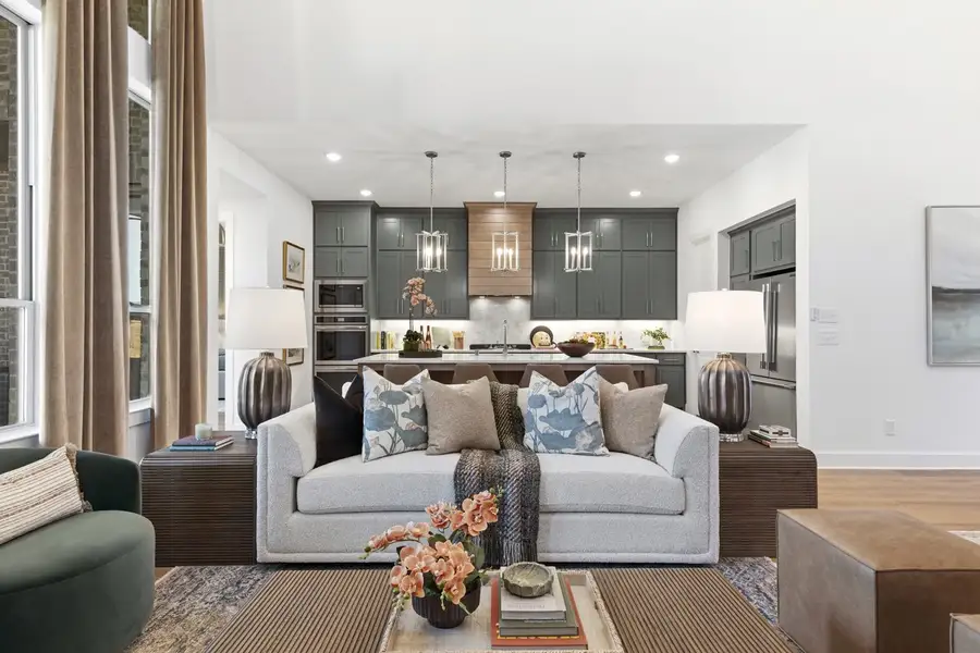 Representative Family Room - some options shown