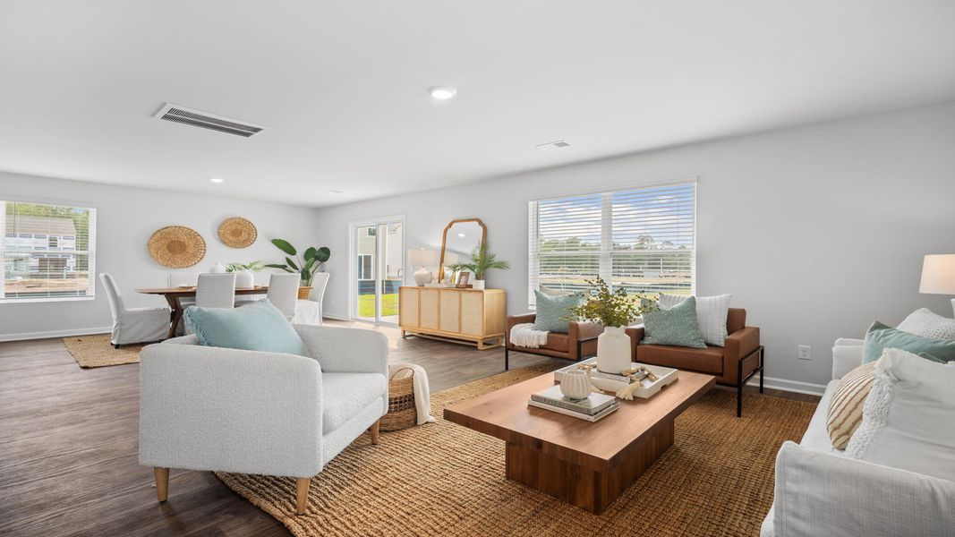 Furnished interior view inside a new home in Longleaf Village, Rincon (Image 14).