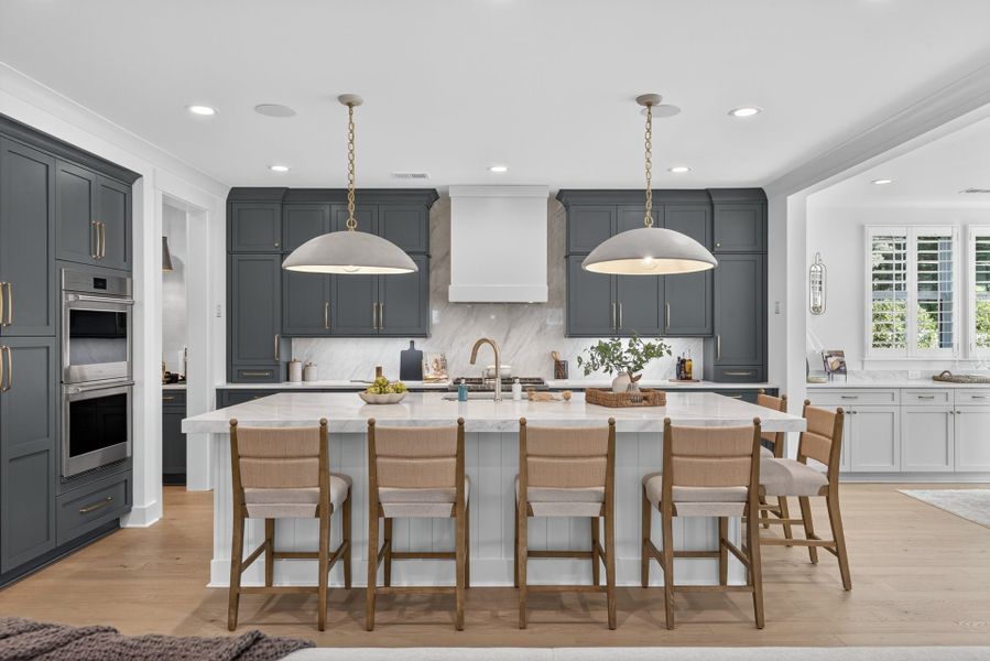 Representative furnished interior of a home built from the Laguna Sur by Classica Homes in Enclave at McKee, Charlotte (Image 39).