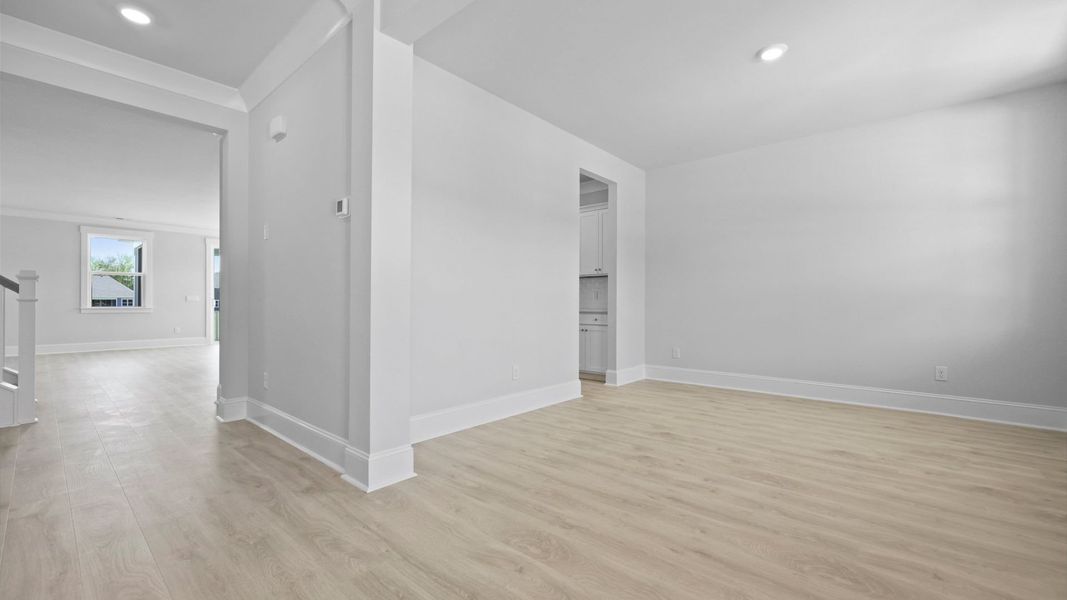 Representative unfurnished interior of a home built from the HARBOR OAK by D.R. Horton in Berkeley Bay, Ridgeville (Image 15). Representative unfurnished interior of a home built from the HARBOR OAK by D.R. Horton in Berkeley Bay, Ridgeville (Image 15).