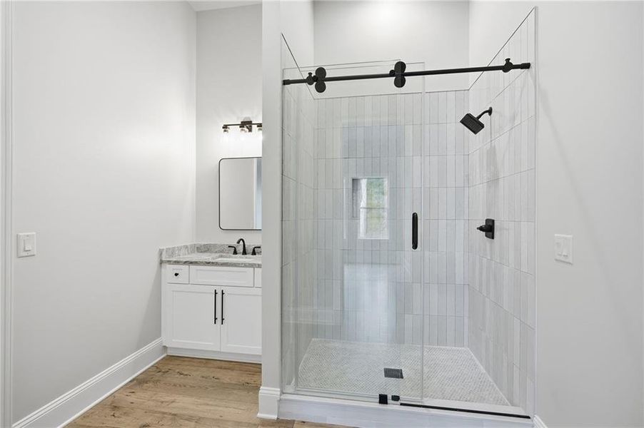 Furnished interior view inside a new home in , Dawsonville (Image 18).