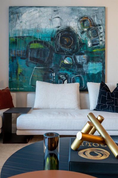 Close-up of interior finishes inside a home in , Miami (Image 24).