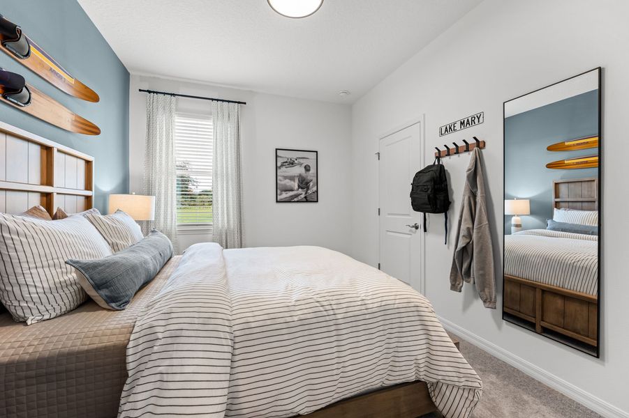 Representative furnished interior of a home built from the The Webber by Stanley Martin Homes in Kentucky Square, Sanford (Image 15).